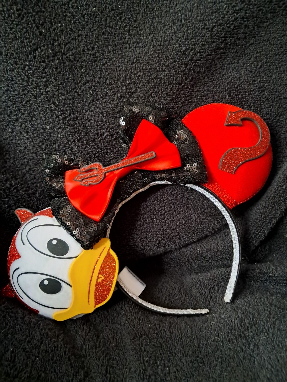 Handmade Donald Devil Minnie Ears